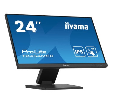 מסך מגע 23.8 אינץ' כולל רכזת USB יאמה IIYAMA ProLite T2454MSC-B2AG 23.8 Inch Touch FHD 75Hz IPS 4ms HDMI DP Speaker USB HUB